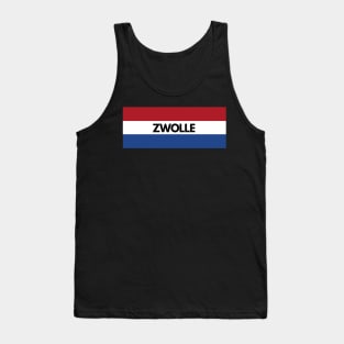 Zwolle in Netherlands Flag Tank Top